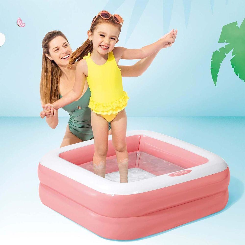 Intex Playbox 86x86x25 cm Pink