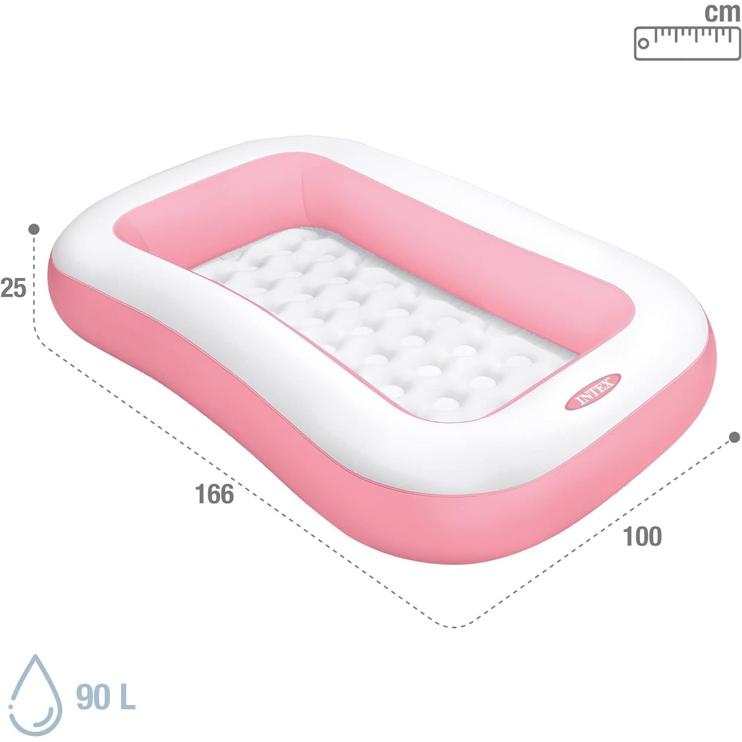 Intex Kids Pool 166x100x25 cm pink