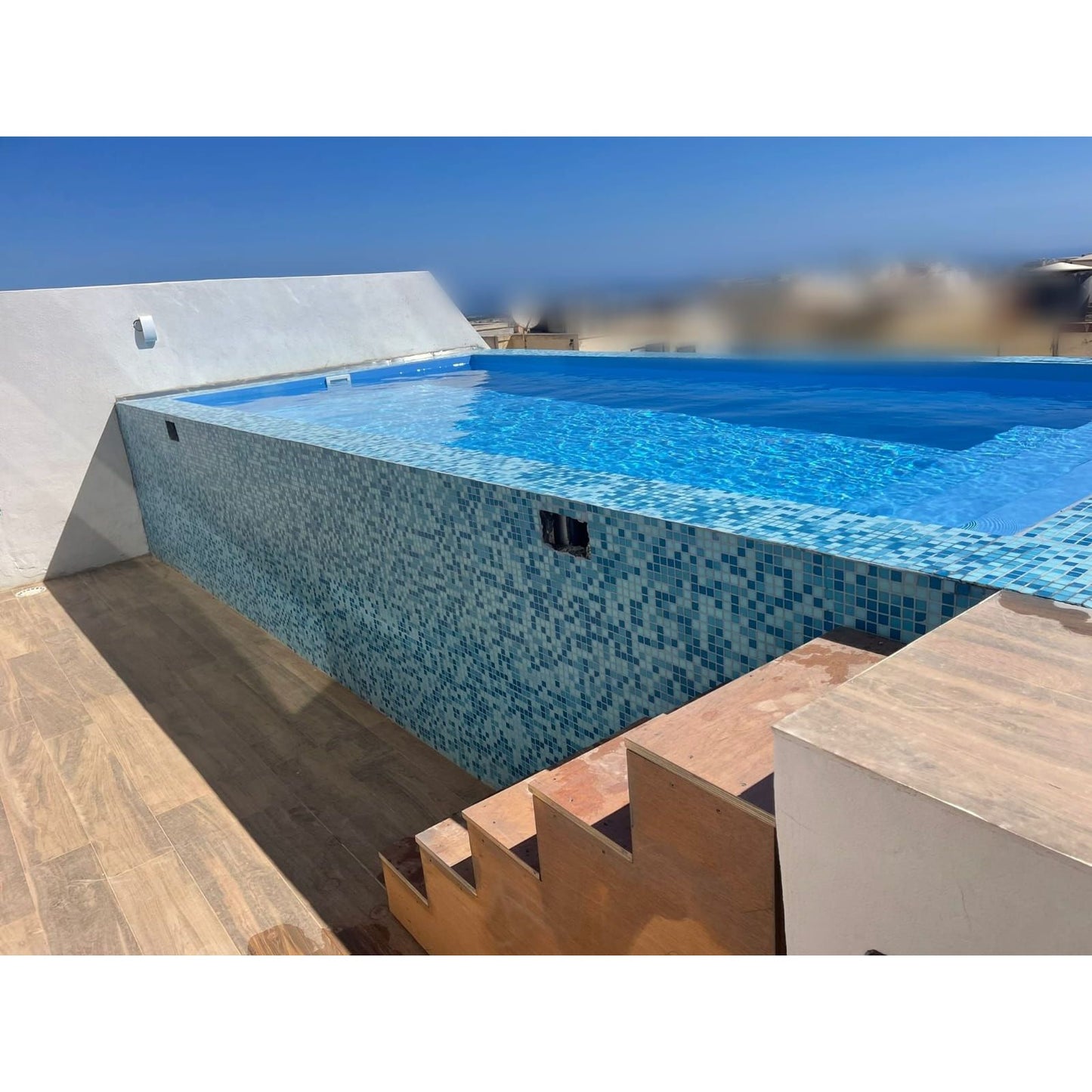 Fibreglass precast pools