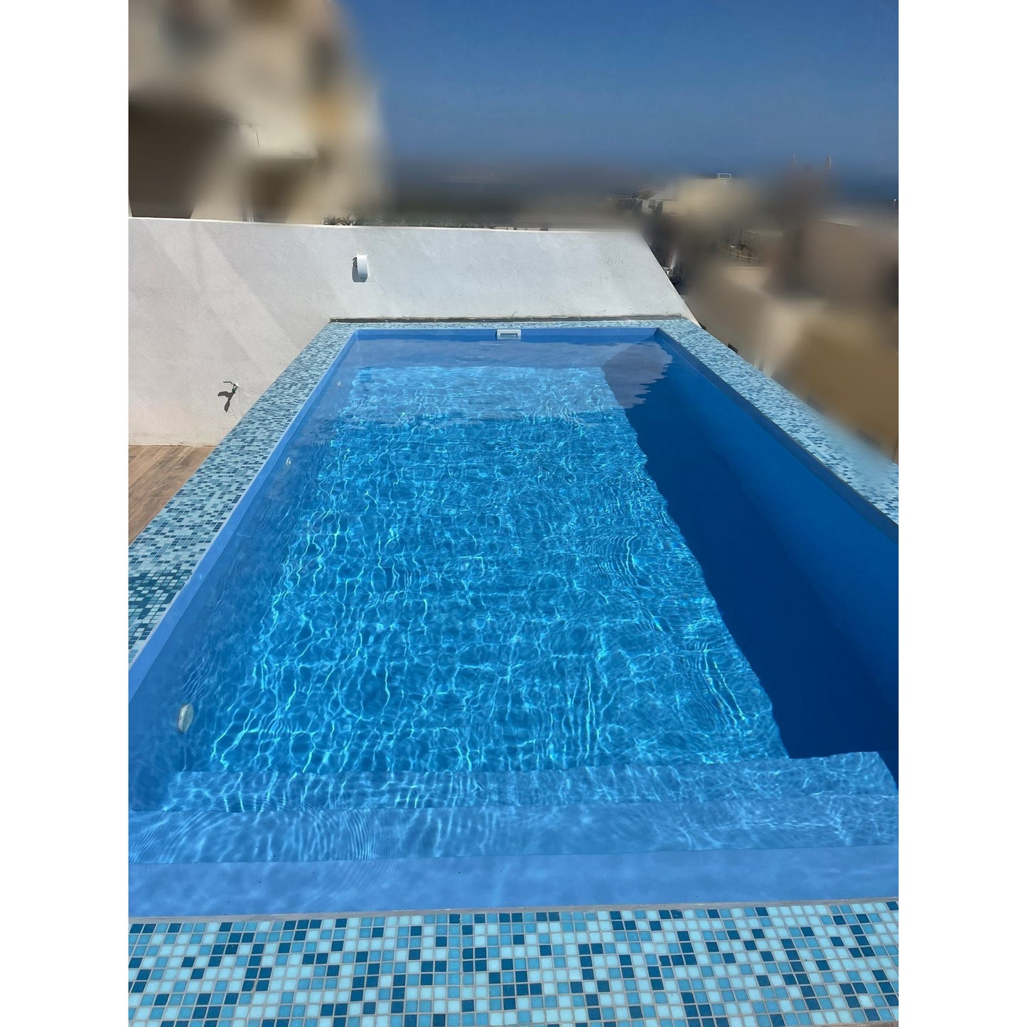 Fibreglass precast pools