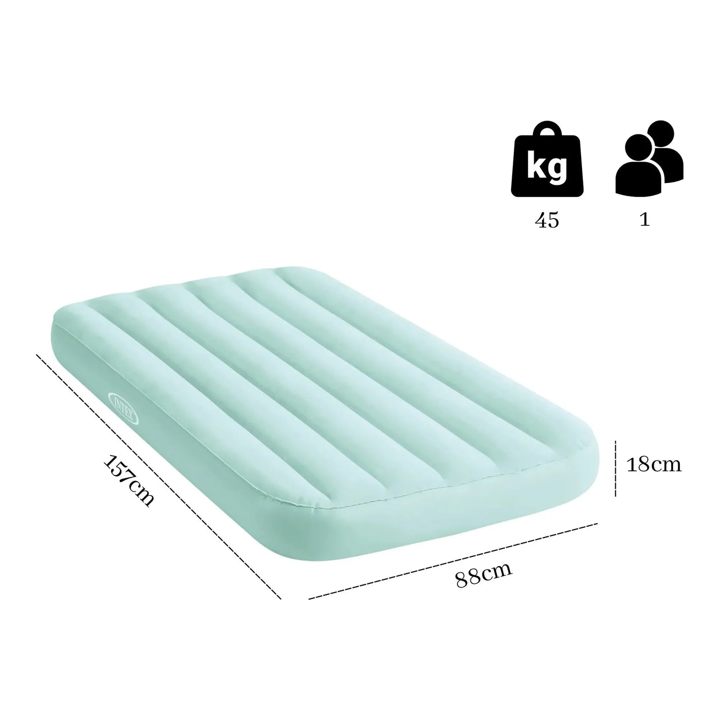 AIRBED COZY KIDS neutral colour