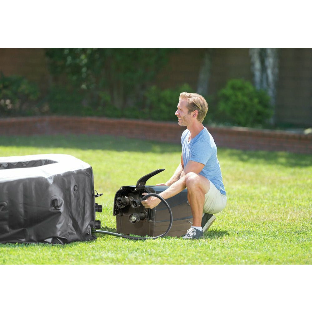 Intex Jet and Bubble Deluxe Hot Tub - 6 person