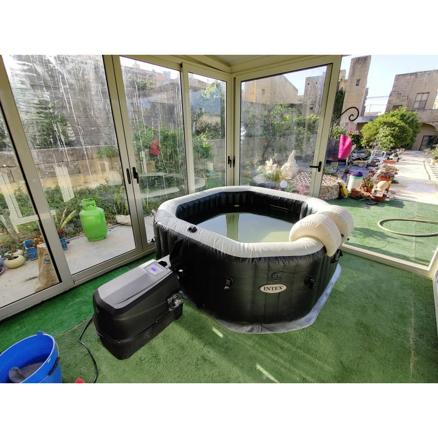 Intex Jet and Bubble Deluxe Hot Tub - 4 person