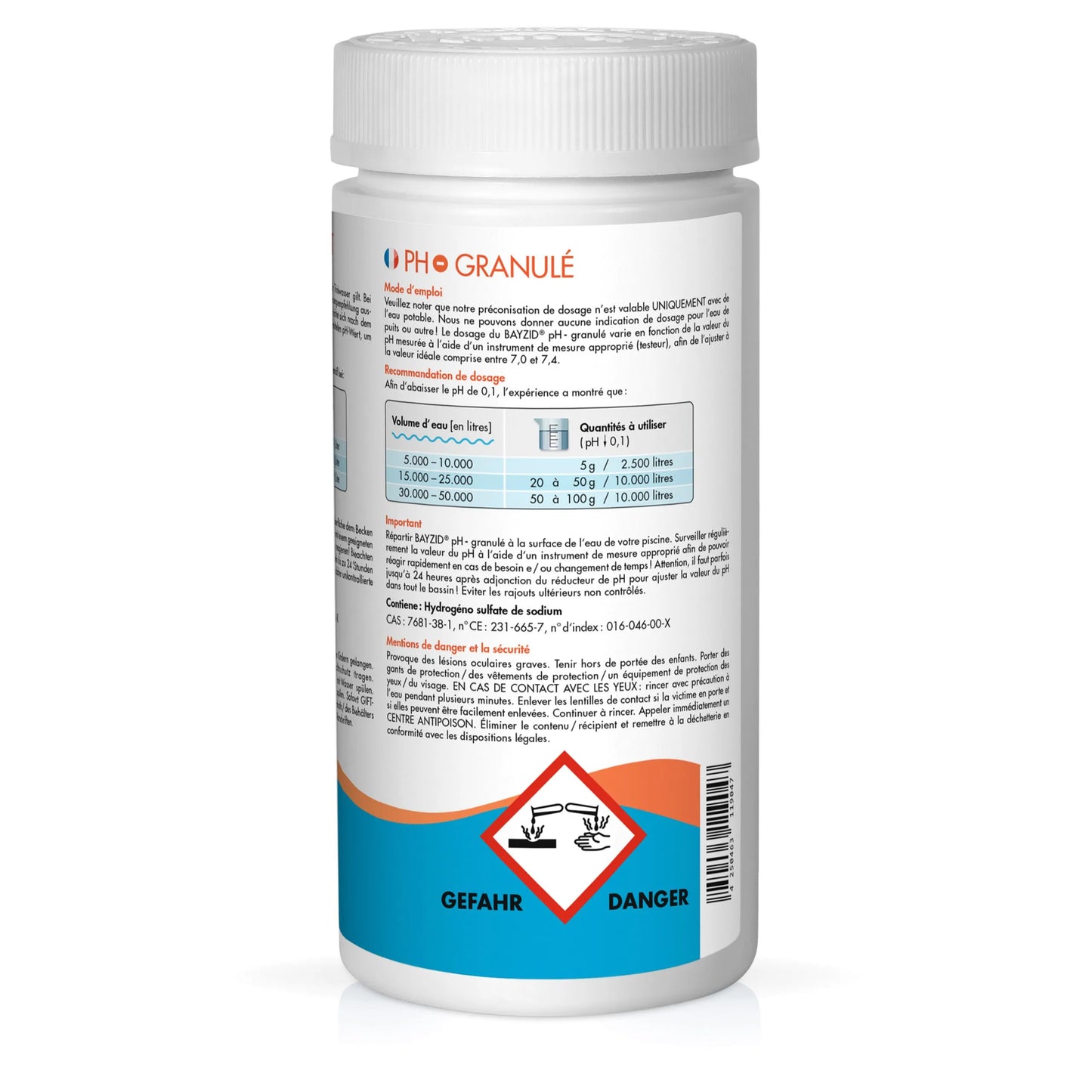 pH Minus Granules