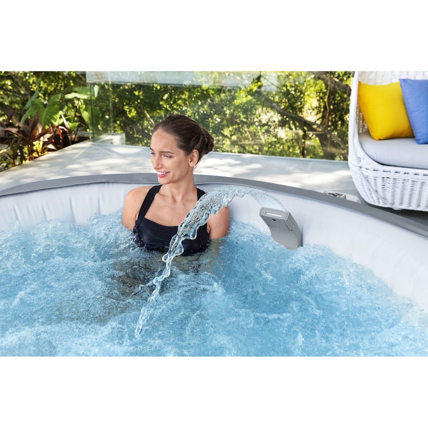 Lay-Z-Spa waterfall