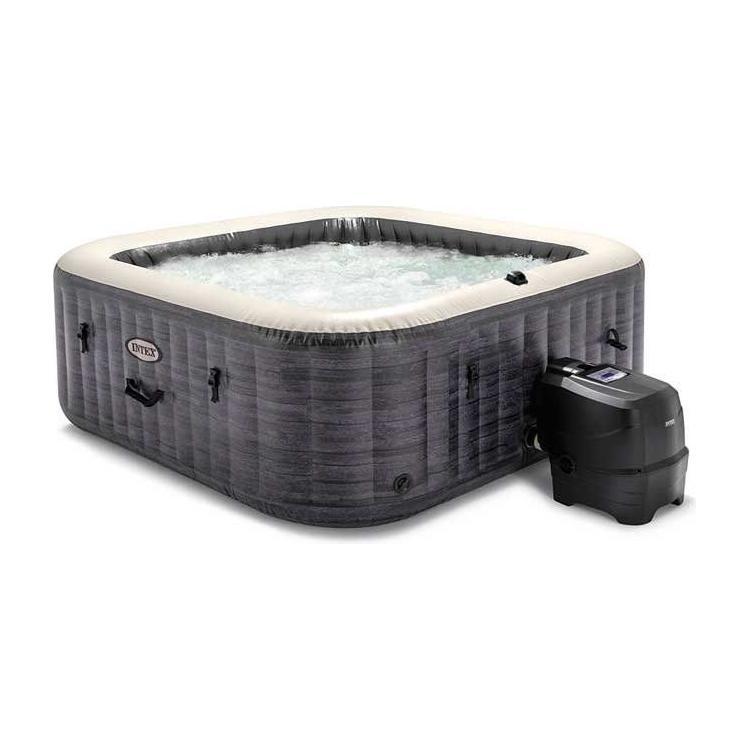 Intex Greystone Deluxe Square Hot Tub - 6 person