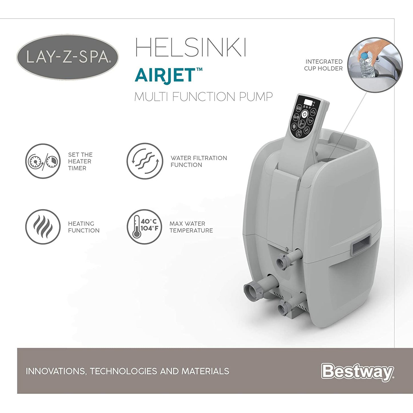 Lay-Z-Spa Helsinki - 6 Person