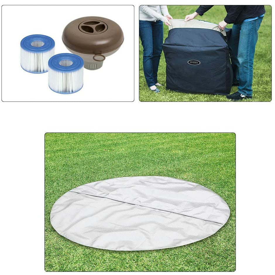 Intex Bubble Massage hot tub - 4 Person