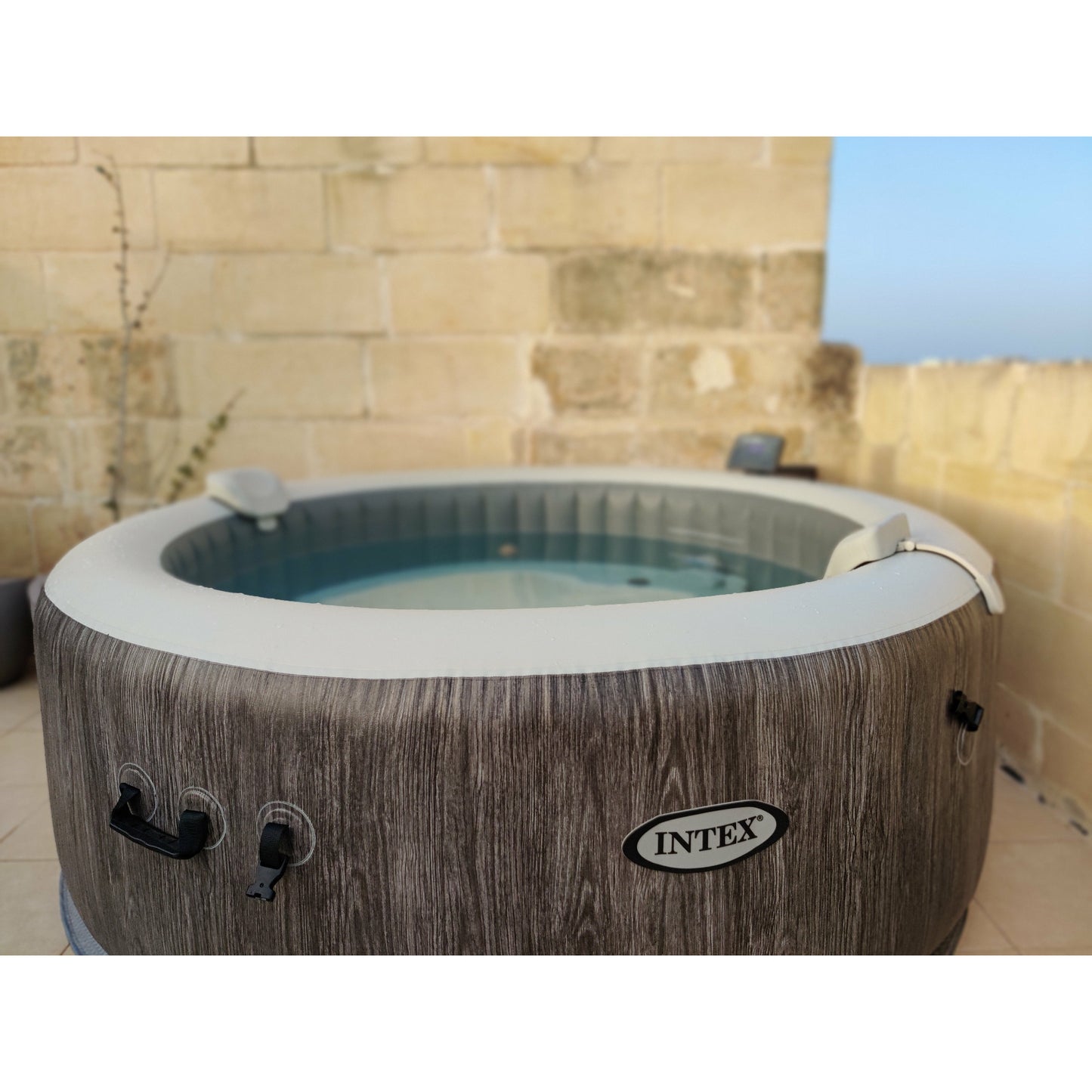Intex Greywood Deluxe Hot Tub - 4 person