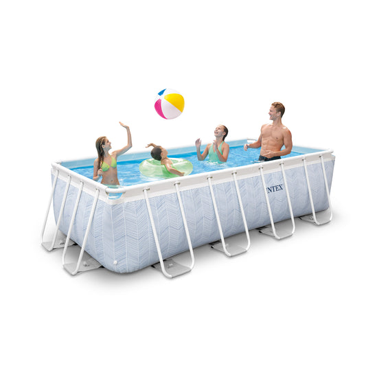 Intex Chevron Frame Pool Prism 400x200x100 cm