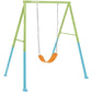 Intex Children's Swing with Interchangeable Seat, Steel, Green and Blue