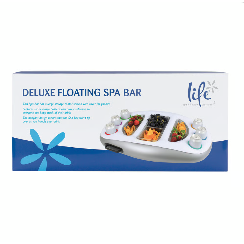 Life Spa Deluxe Hot Tub and Jacuzzi inflatable bar