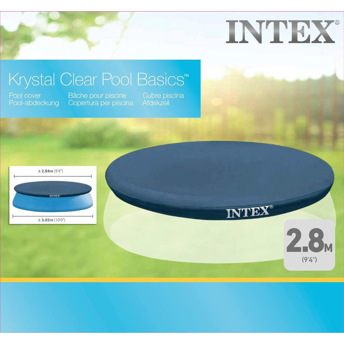 Intex Easy Set pool cover Ø 305 cm