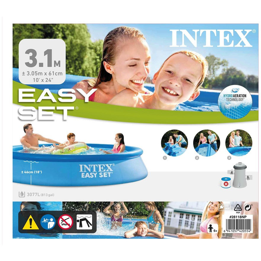 Intex Inflatable Easy Set Pool 305x61 cm – Splash Store Malta