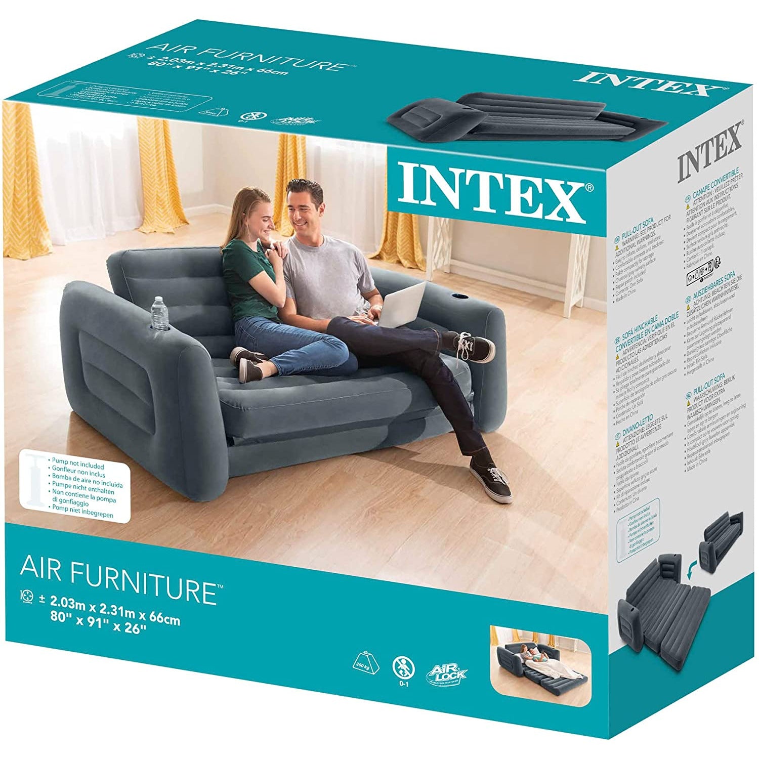 Intex Inflatable Sofa – Splash Store Malta