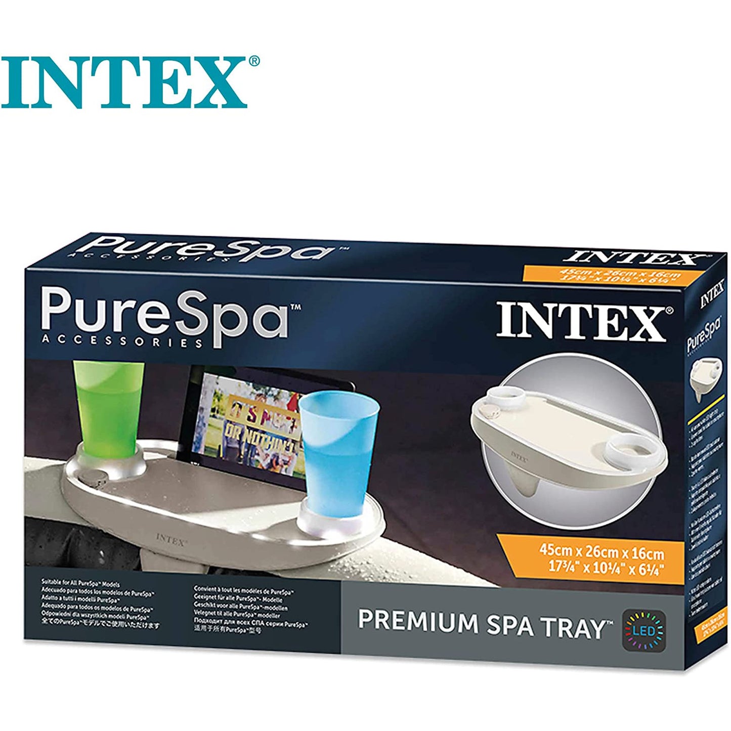 Intex Premium Spa Storage Holder with Light