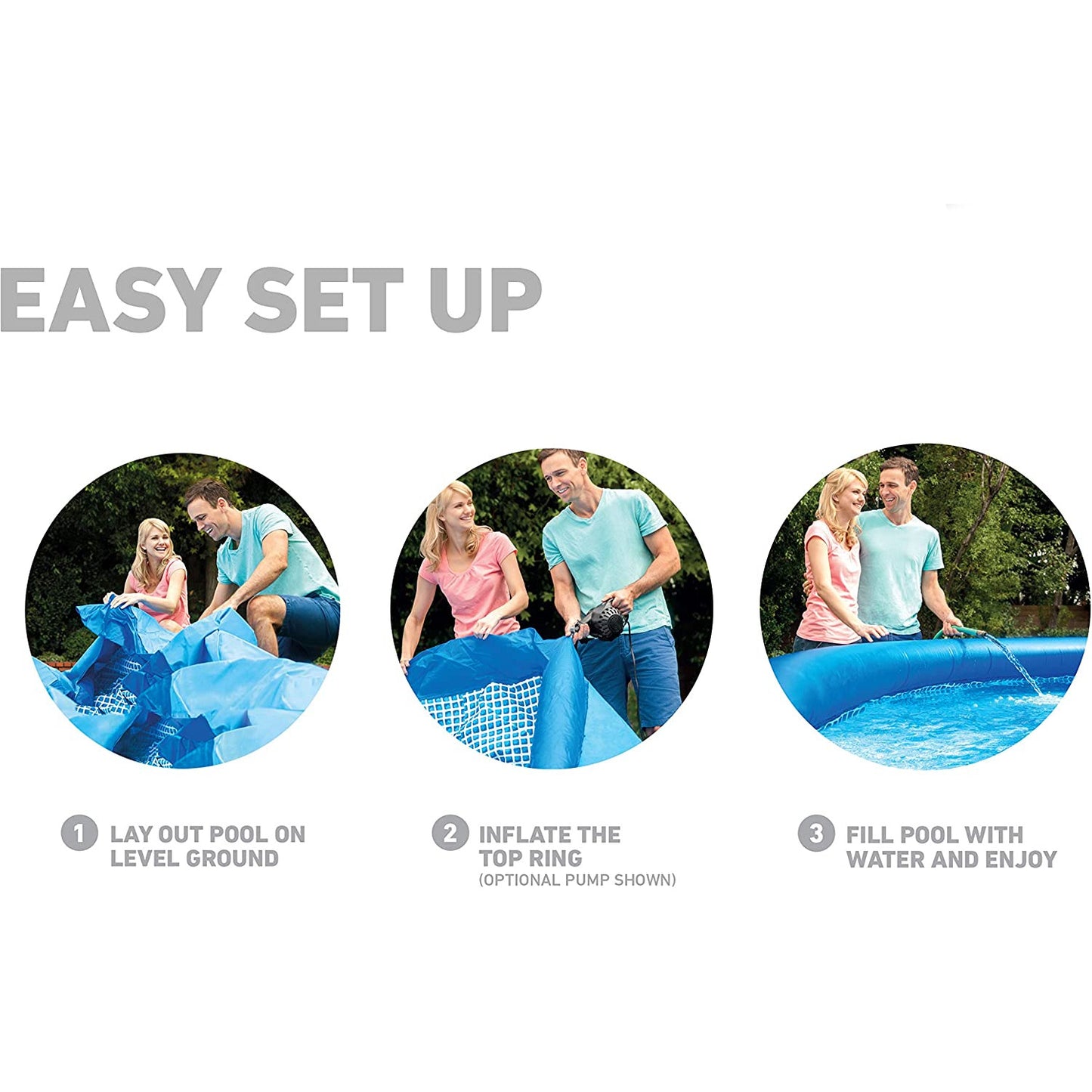 Intex Inflatable Easy Set Pool 244x61 cm