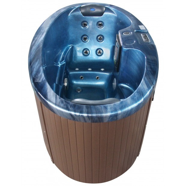 2 person seated hot tub