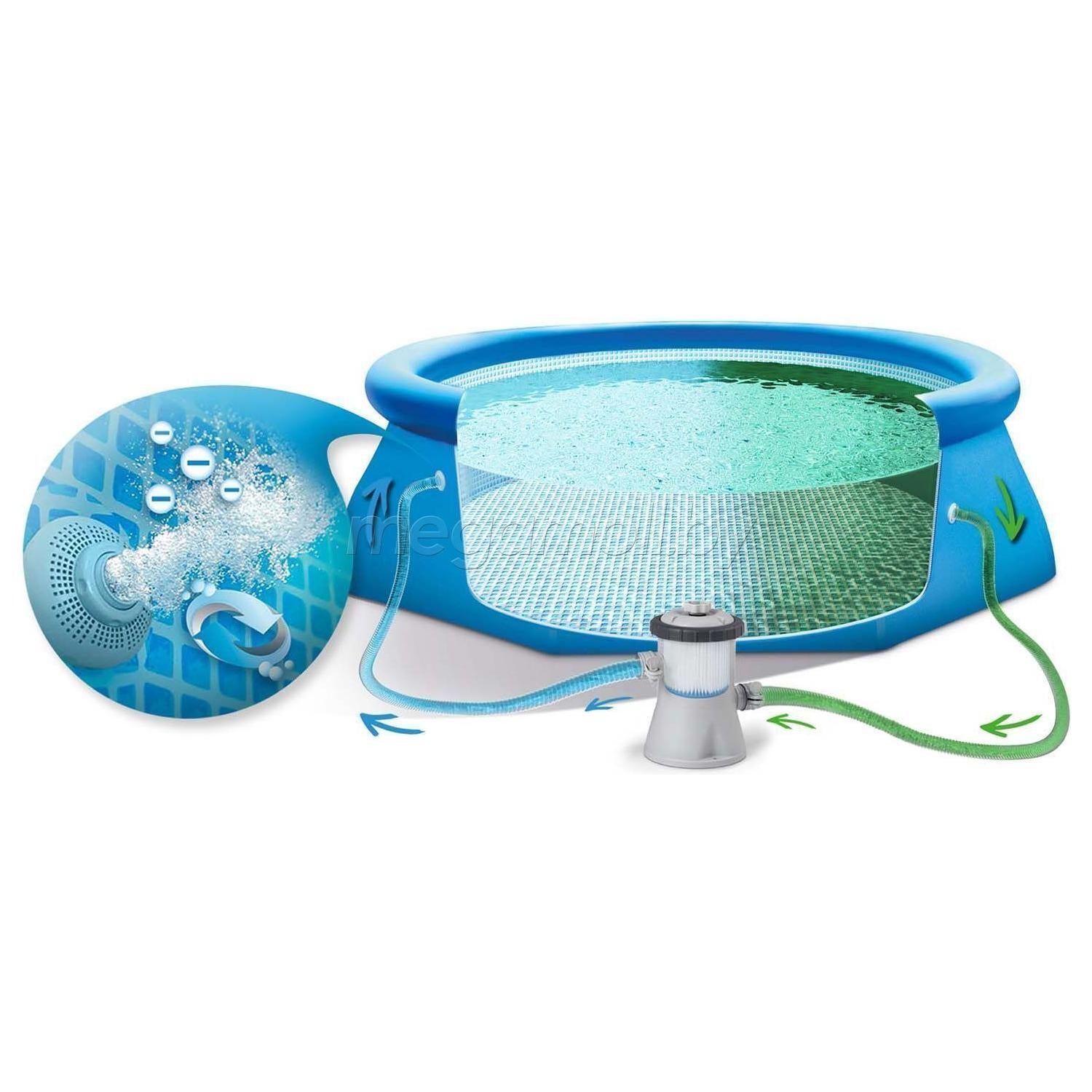 Intex Inflatable Easy Set Pool 244x61 cm – Splash Store Malta