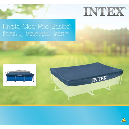 Intex pool cover 300 x 200 cm