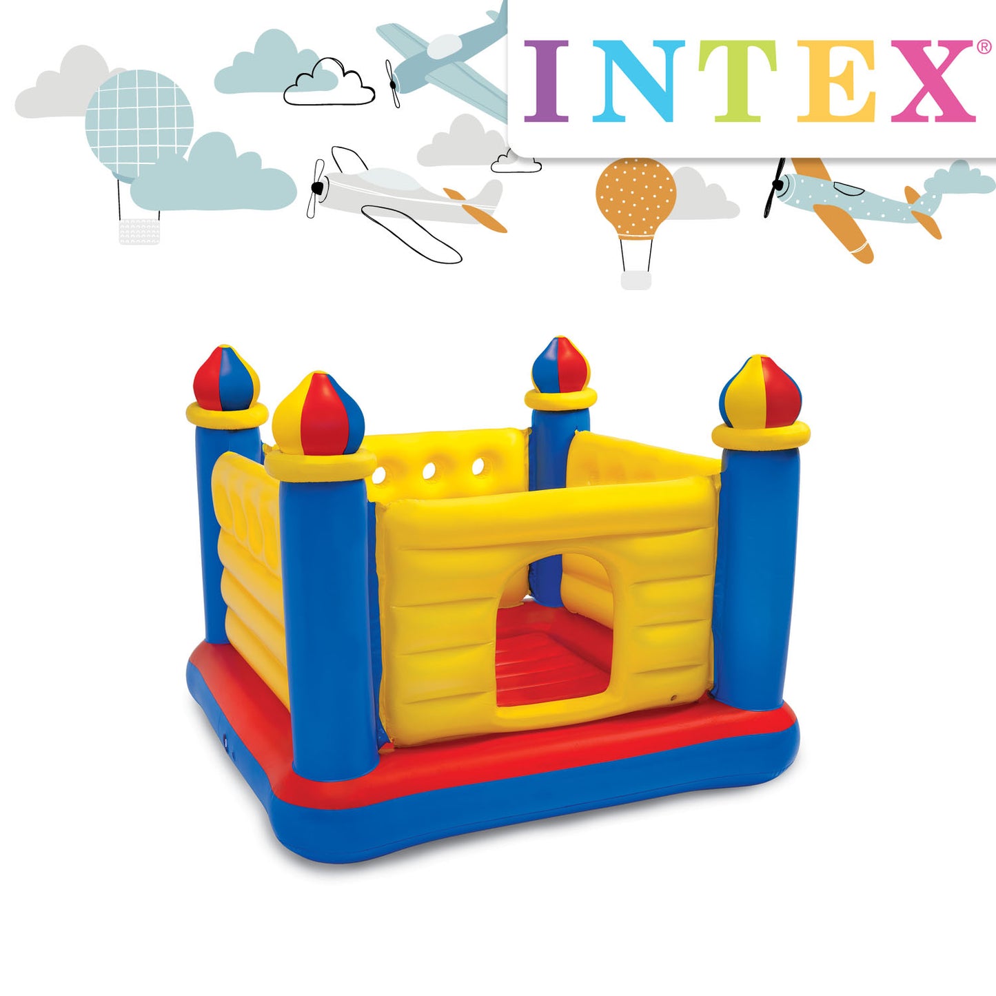 Intex jump-O-lene bouncing magic castle